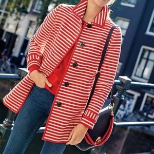 Boden cotton peak coat